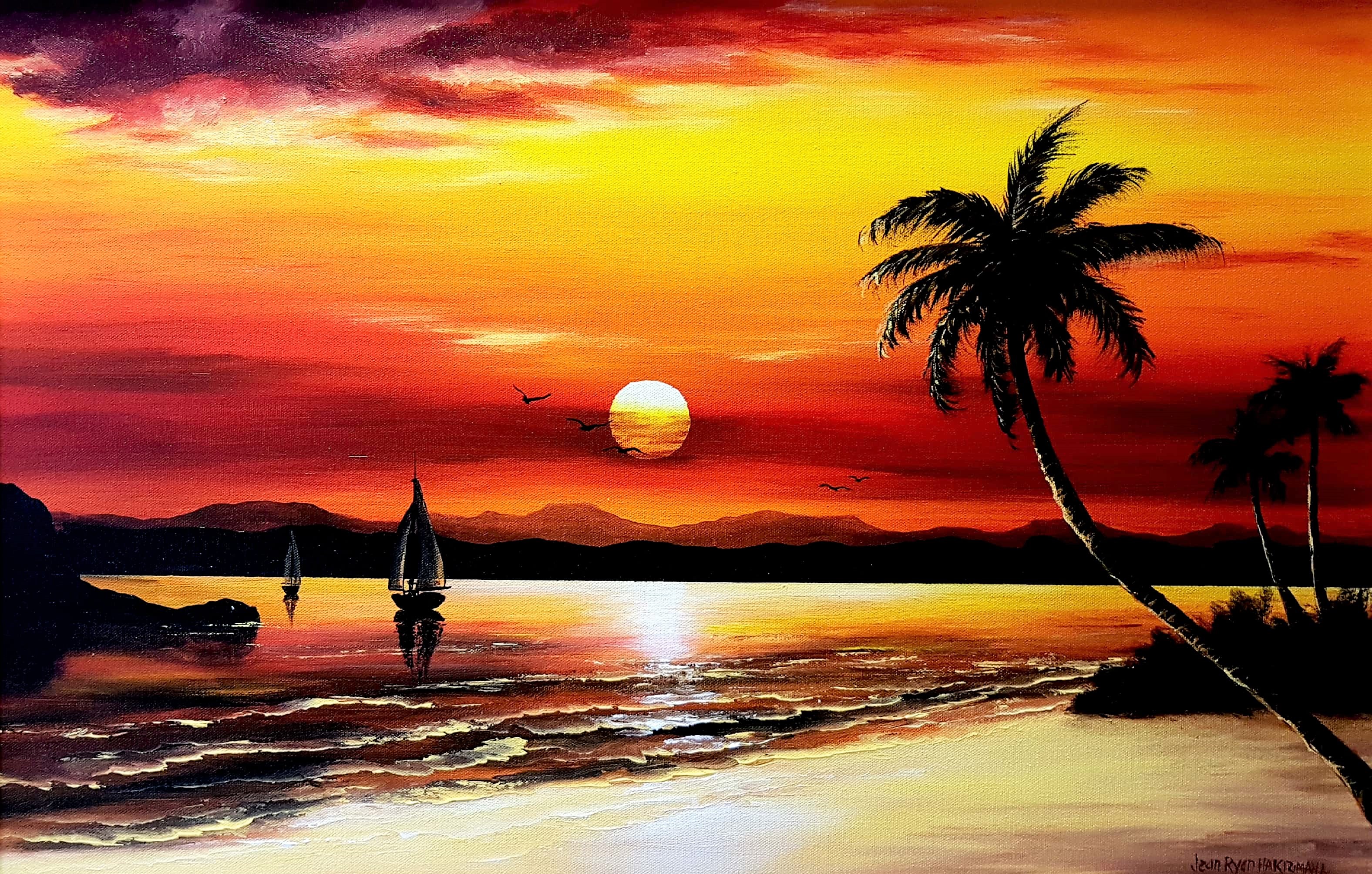 Sail at Sunset (PRINTS)