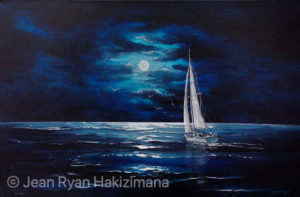 Midnight sail